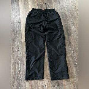 NIKE insulated track pants, black Sz Med
